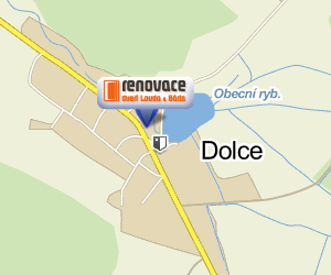 mapa - Dolce - Renovace dveří Louda a Bárta 